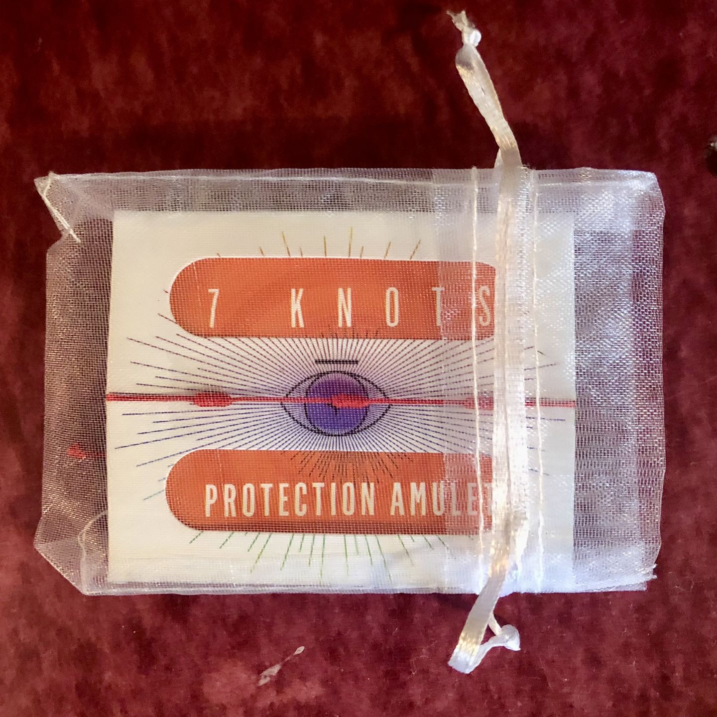 Customer photo review of 7 Knots of Protection Amulet Bracelet
