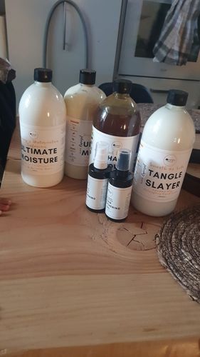 Customer photo review of Wash Day Kit