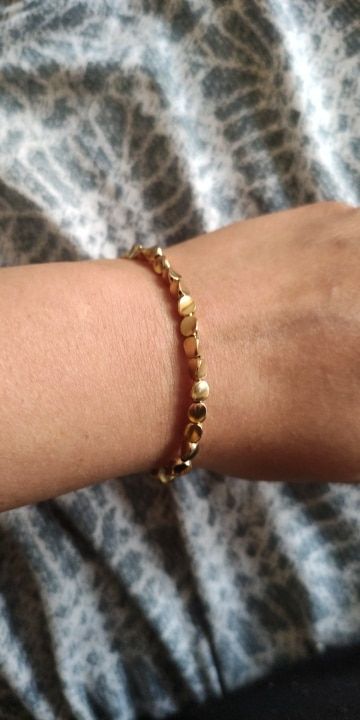 Customer photo review of Tibetan Lucky Copper Bracelet