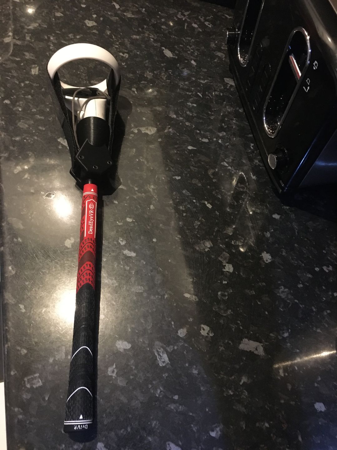 Customer photo review of DriVR - VR Golf Club Handle Accessory - Rift S, Meta Quest / Quest 2