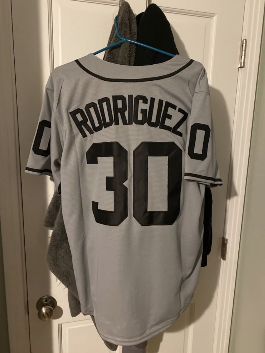 Customer photo review of The Sandlot Benny 'The Jet' Rodriguez Baseball Jersey