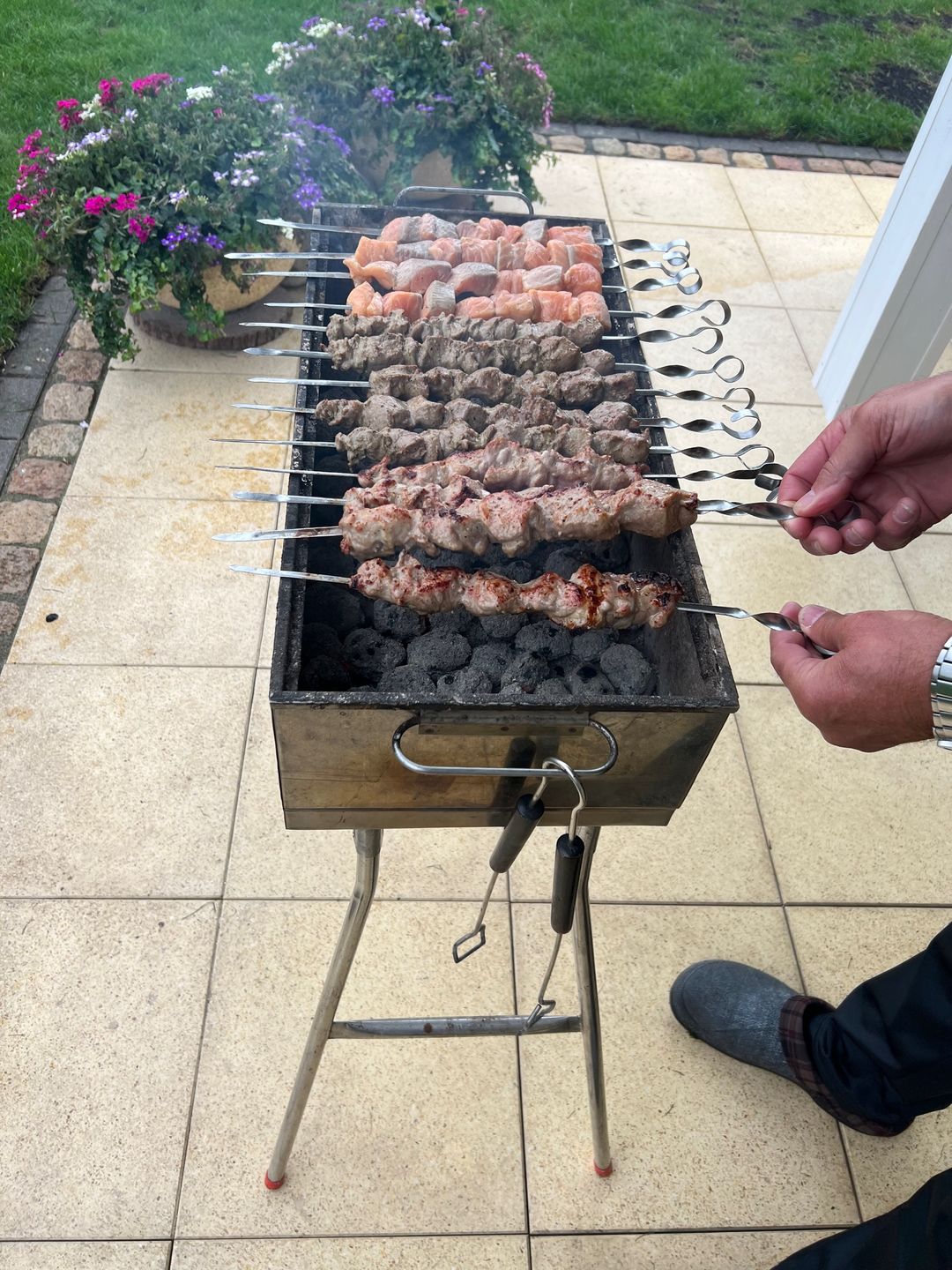 Customer photo review of Lachs-Schaschlik – zart mariniert & besonders edel | mySchaschlik