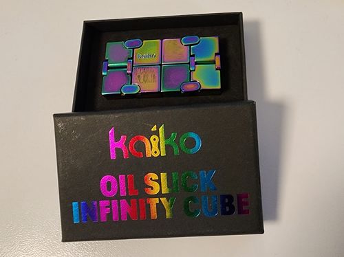 Customer photo review of Oil Slick Infinity Cube  165grams - World Exclusive