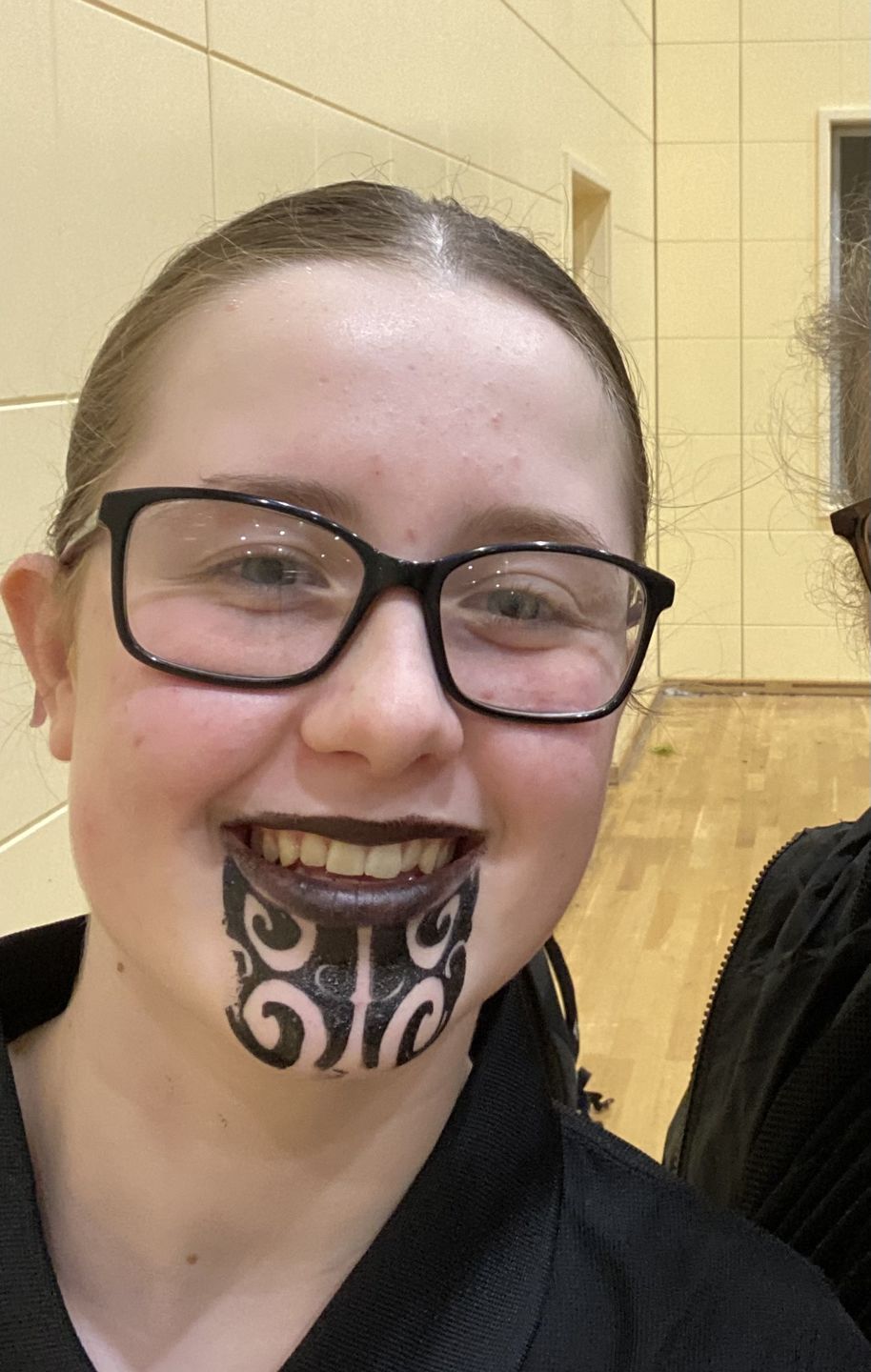 Customer photo review of Black Lipstick for Maori Kapa Haka