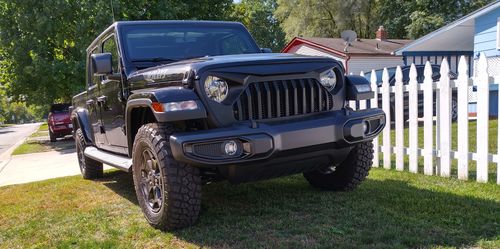 Customer photo review of Vader Grille w/ Mesh - Matte Black for 18-22 Jeep Wrangler JL & Gladiator JT