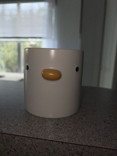 Customer photo review of Benson The Duck Coffee Mug Safety Ceramic Milk Latte Mugs