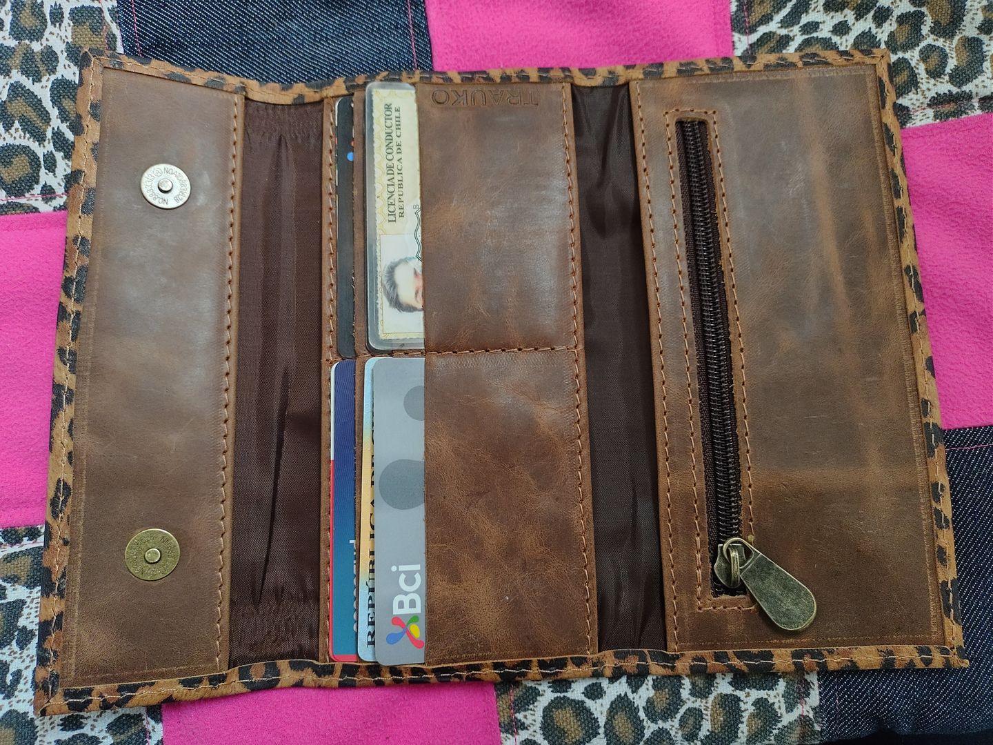 Customer photo review of Billetera Larga