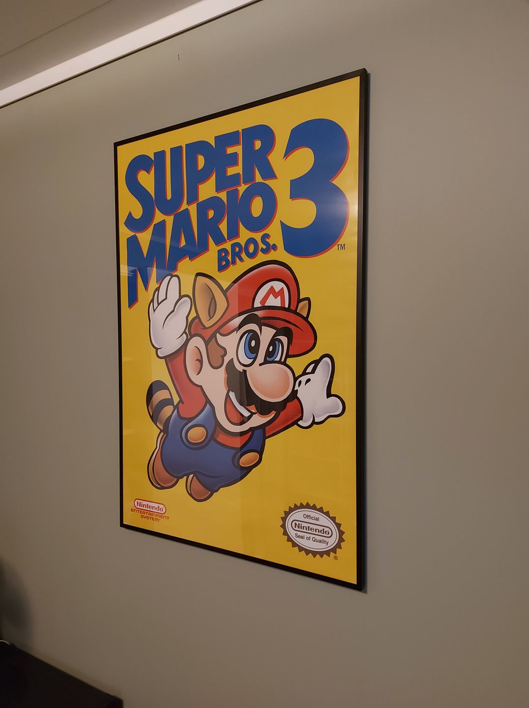 Customer photo review of Super Mario Bros 3 Plakat