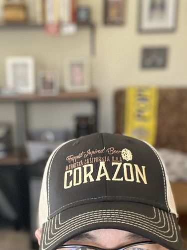 Customer photo review of 6 Embroidered Trucker Hats