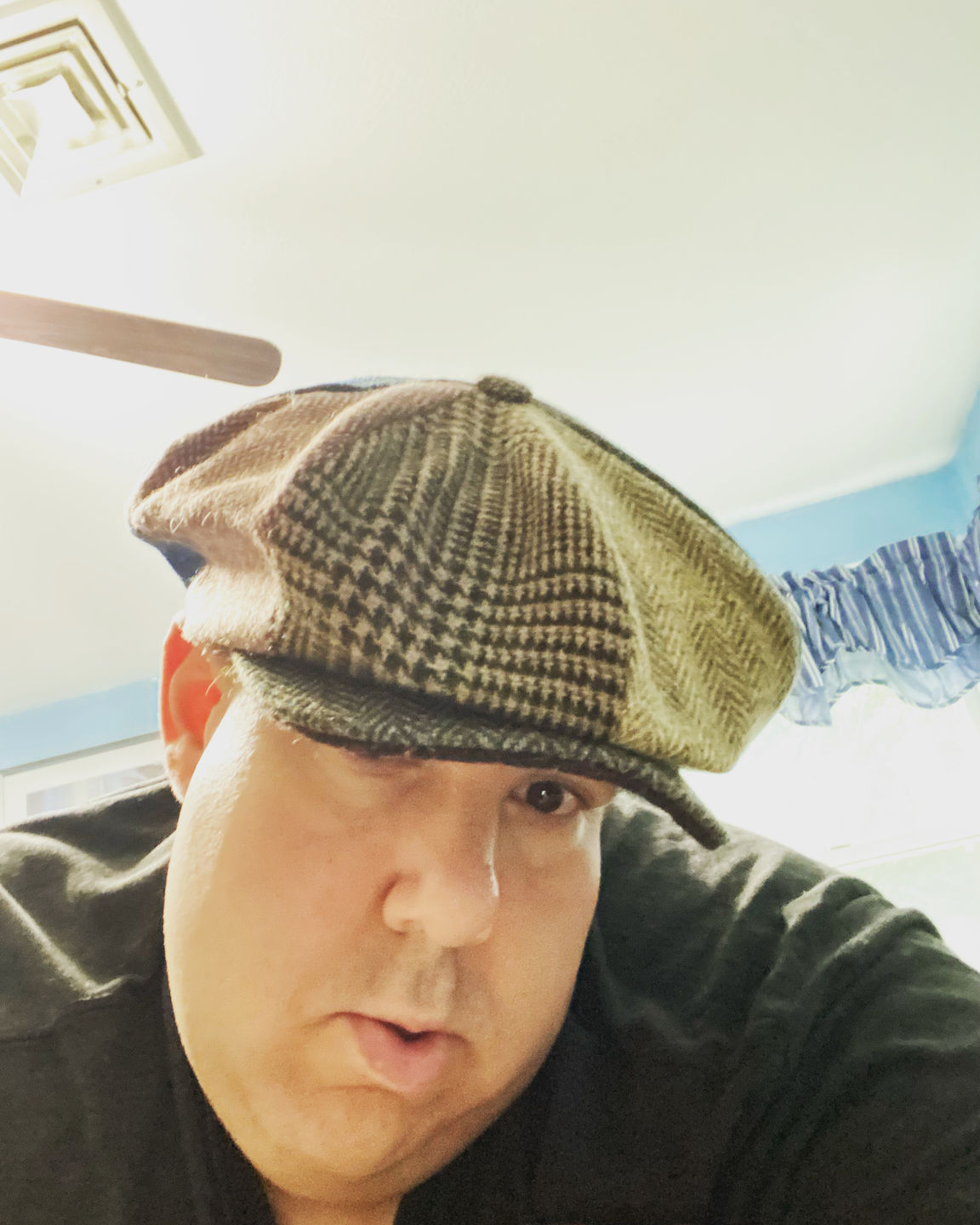 Customer photo review of Eight Piece Cap Patchwork Tweed