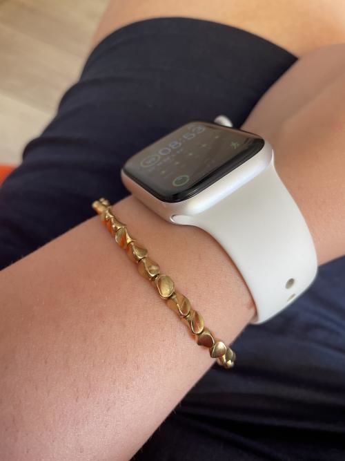 Customer photo review of Tibetan Lucky Copper Bracelet