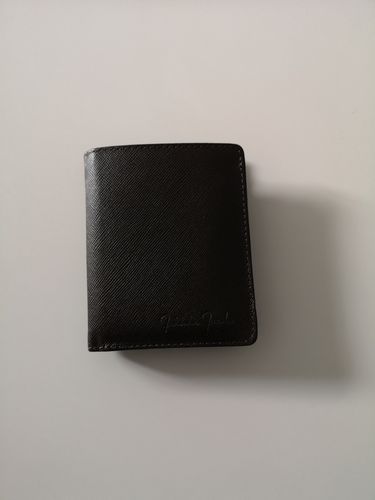 Customer photo review of Slimstar - slim wallet with small coin pocket