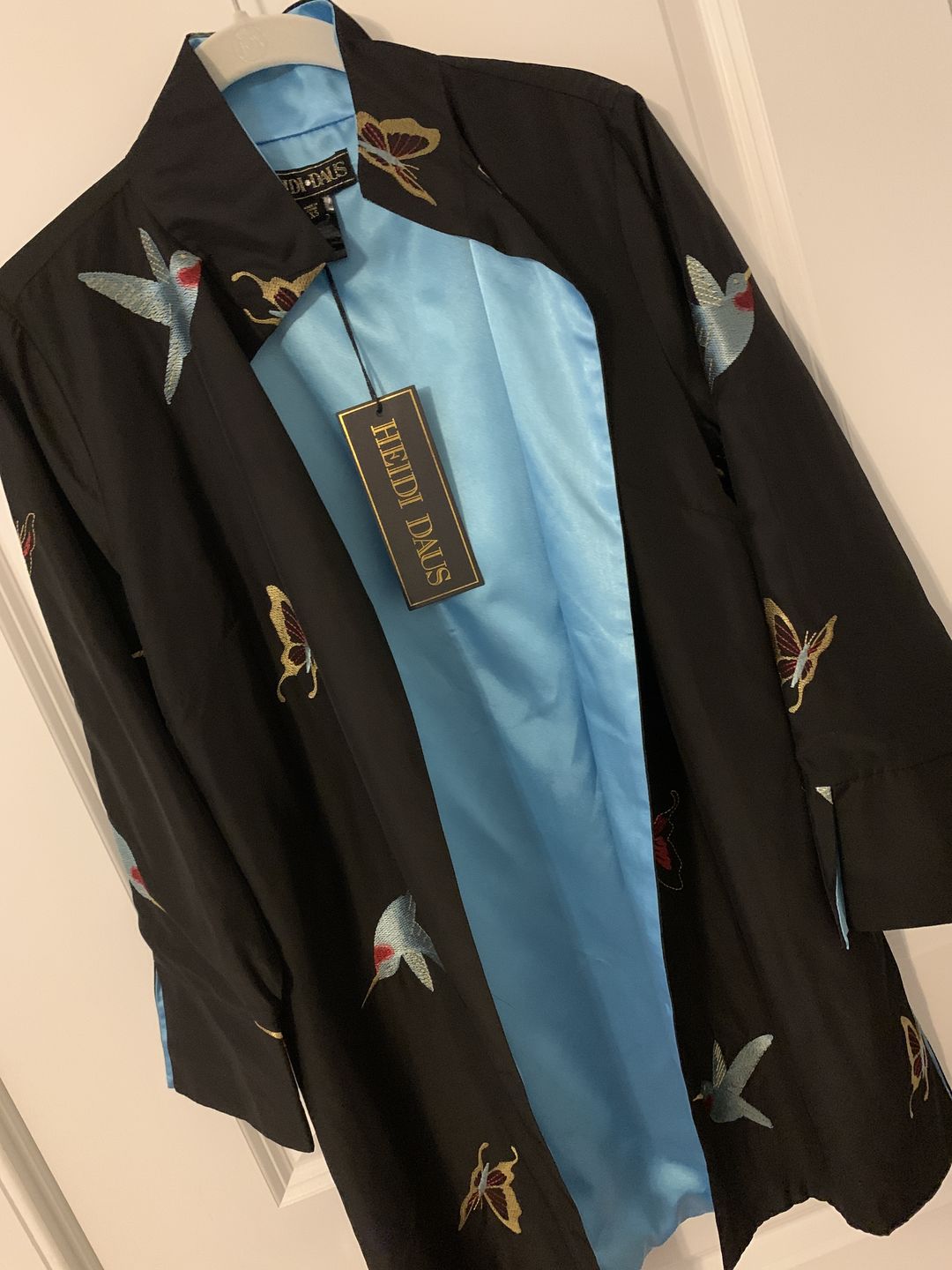 Customer photo review of HEIDI DAUS®"Heidi's Signature Damoiselle" Reversible Dragonfly Jacket