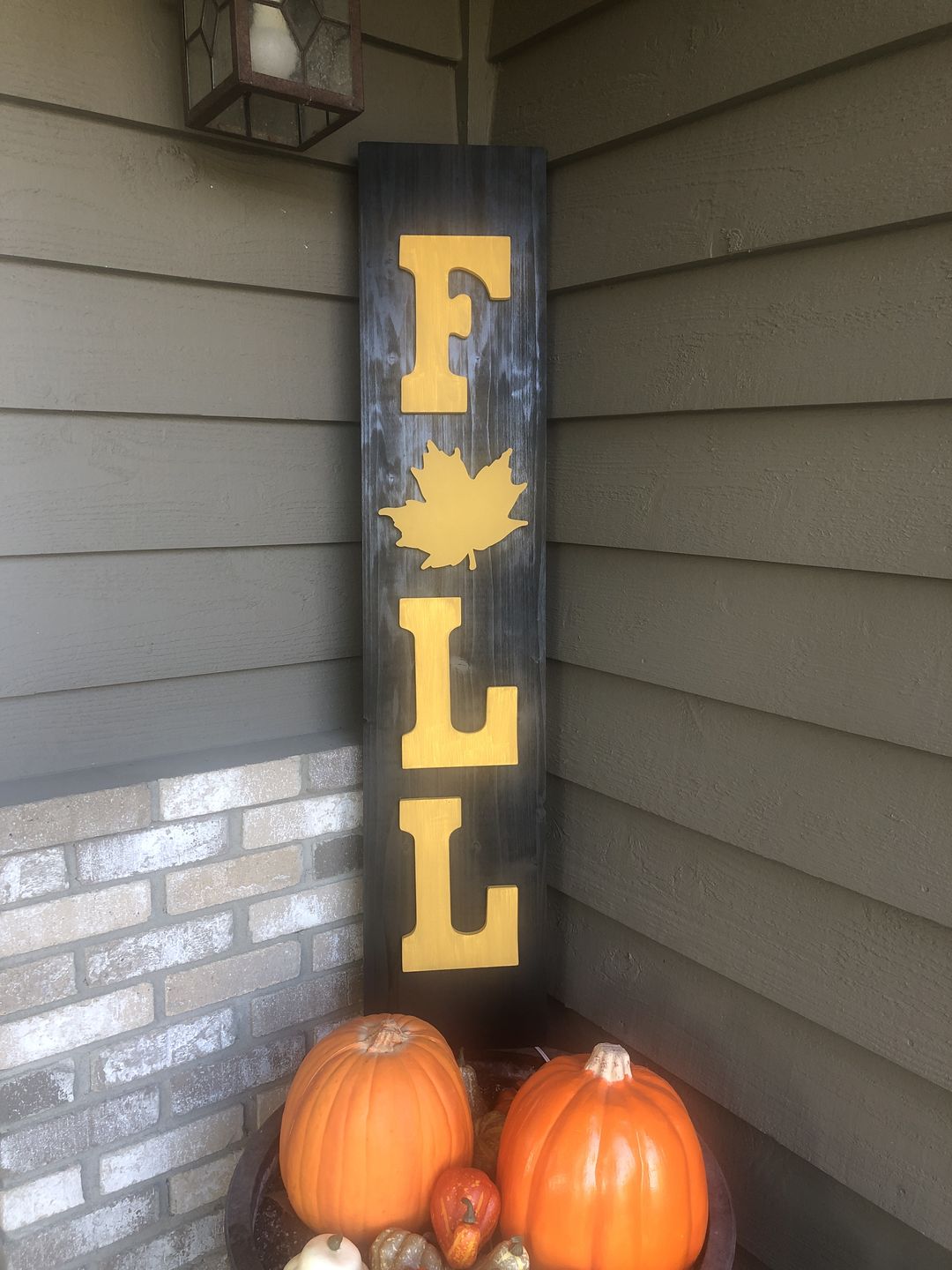 Customer photo review of Unfinished Wood Maple Leaf Shape - Craft - up to 36" DIY