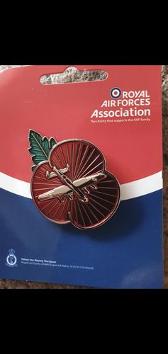 Megan review of Lancaster Poppy Pin Badge image 1 out of 1