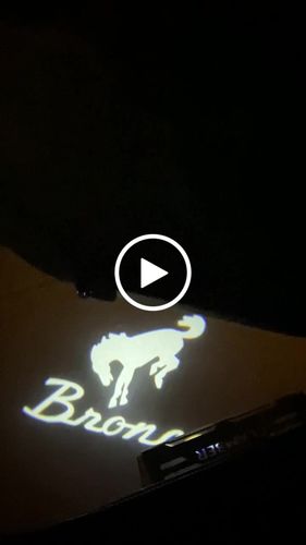 Customer video review of Ford Bronco Puddle Light Kit 2Pcs