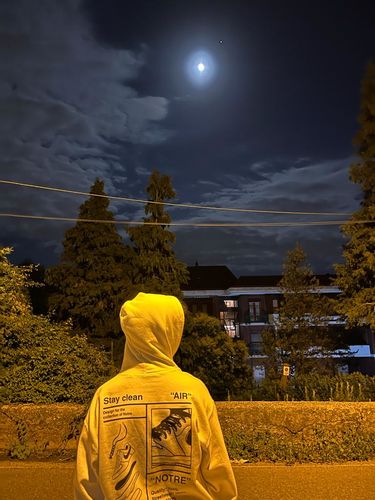 Customer photo review of Felpa Hoodie Notre Stay Clean