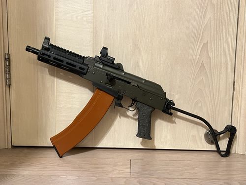 Customer photo review of Bang Bang Custom Cerakoted GHK Compact AK Tactical GBBR (by Hephaestus)