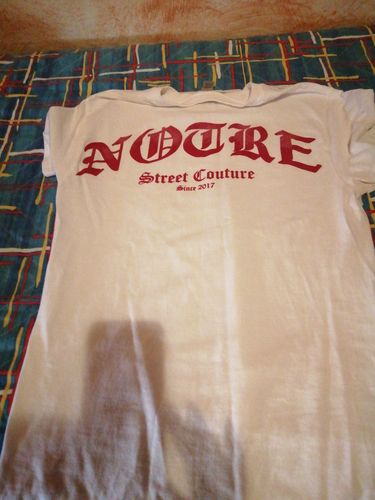 Customer photo review of T-shirt Notre Dominate Goth