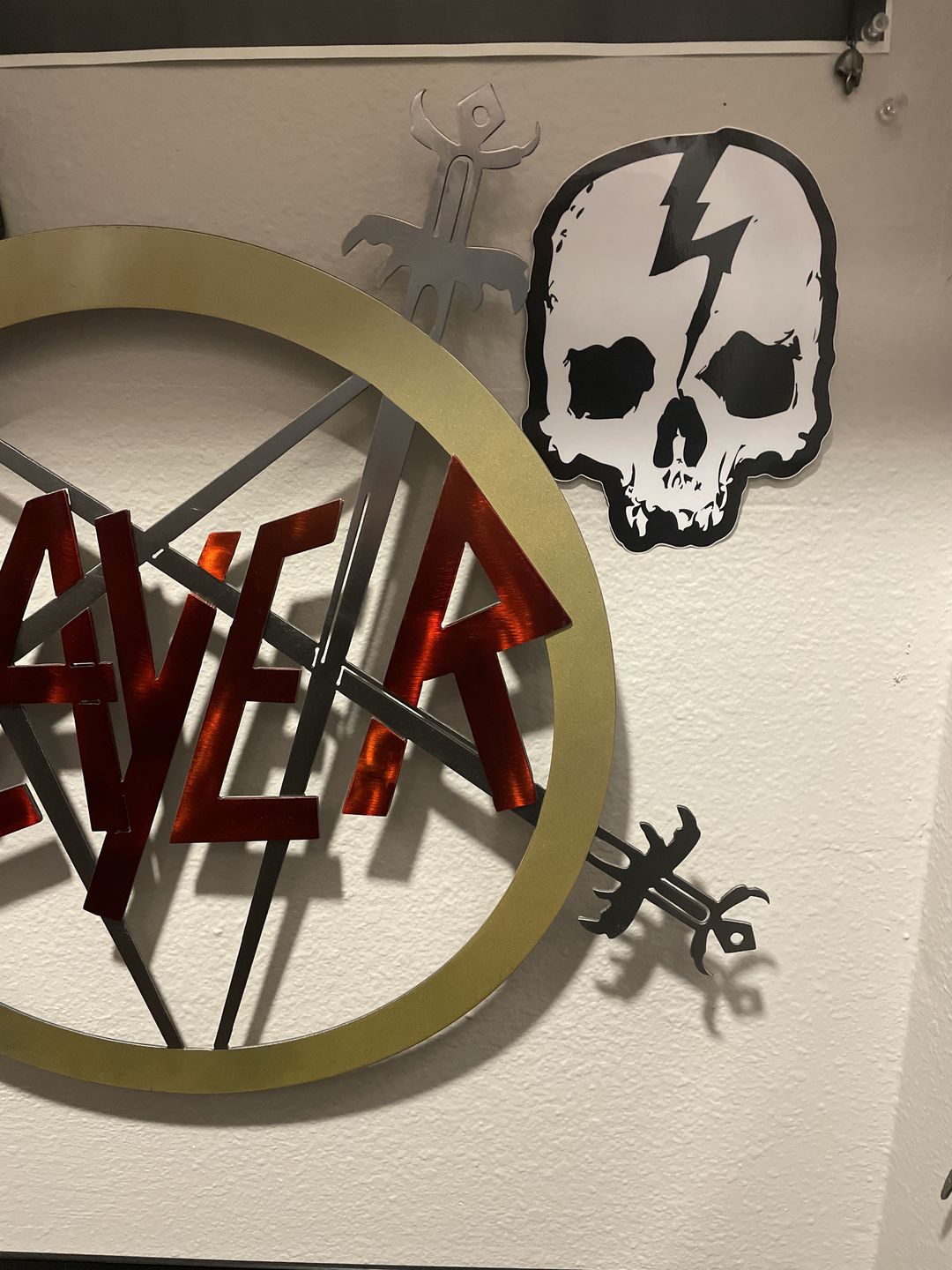 Customer photo review of LARGE SKULL LOGO STICKER 5.75" X 7.5"