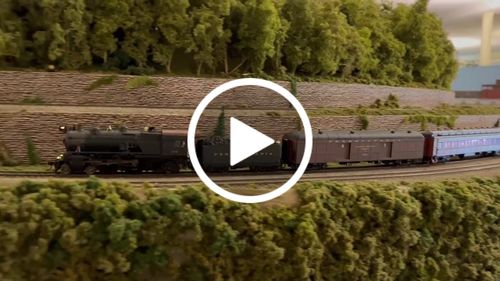 Customer video review of BLI 6705 PRR E6 4-4-2, #198, Post-war, Paragon4 Sound/DC/DCC, Smoke, HO Scale