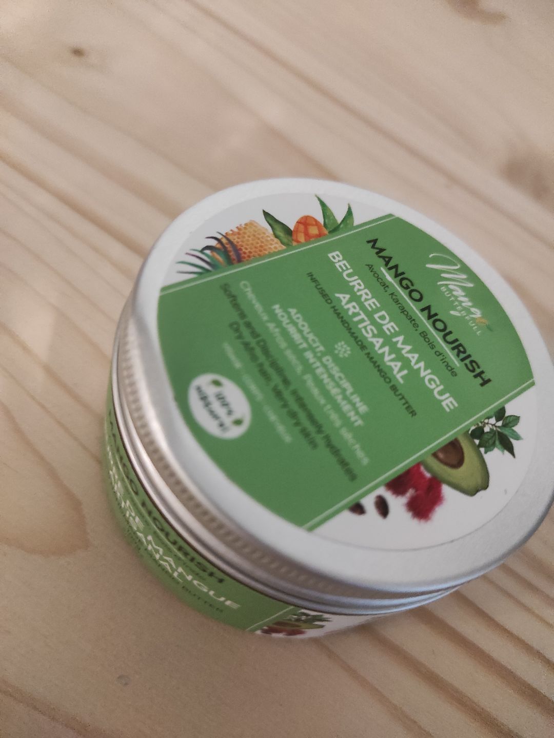 Customer photo review of Beurre de mangue artisanal NOURISH