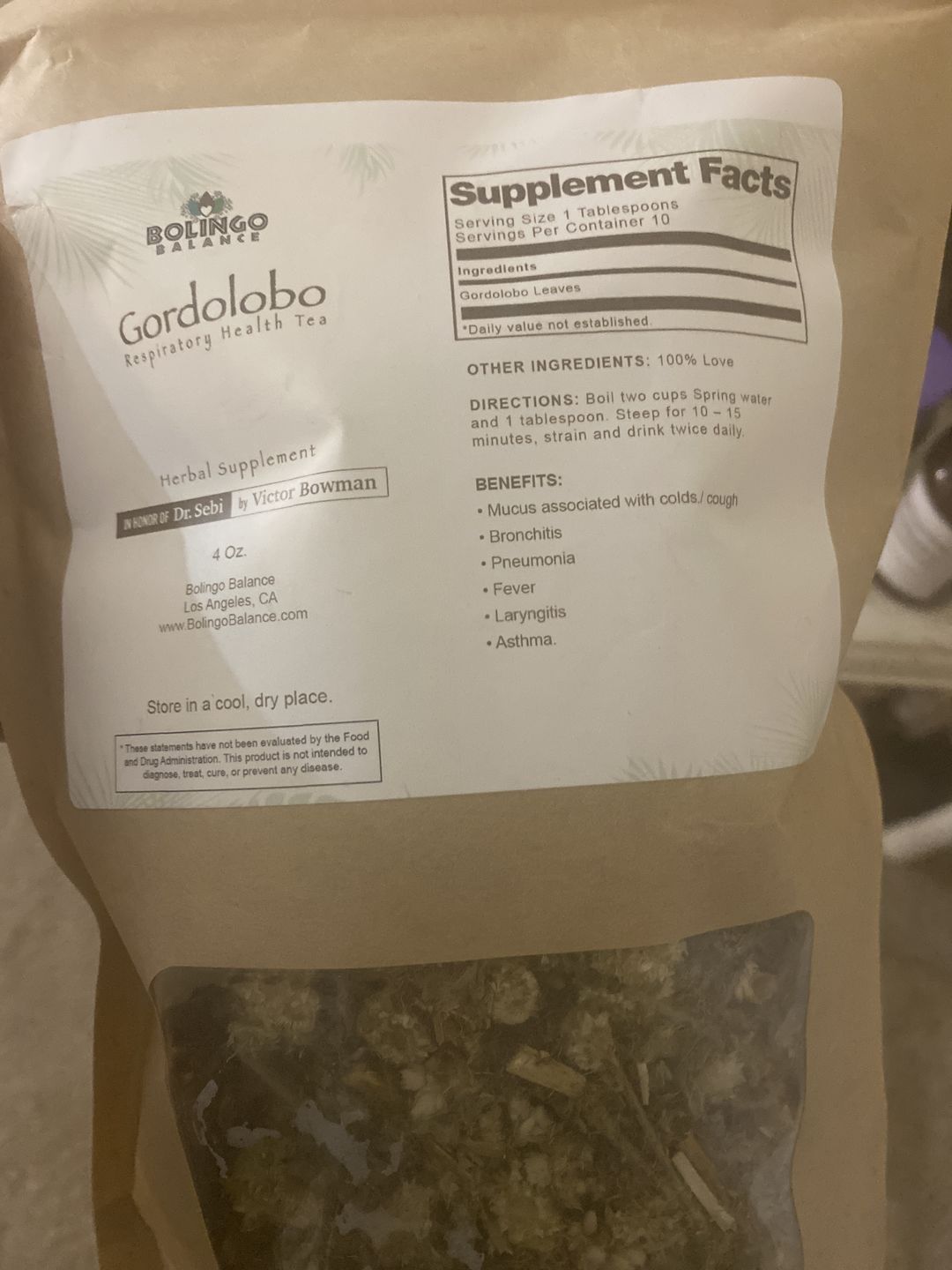 Customer photo review of GORDOLOBO