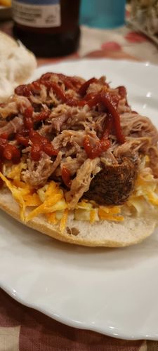 Customer photo review of Pulled Pork Precotto - BBQ4All Smoke House