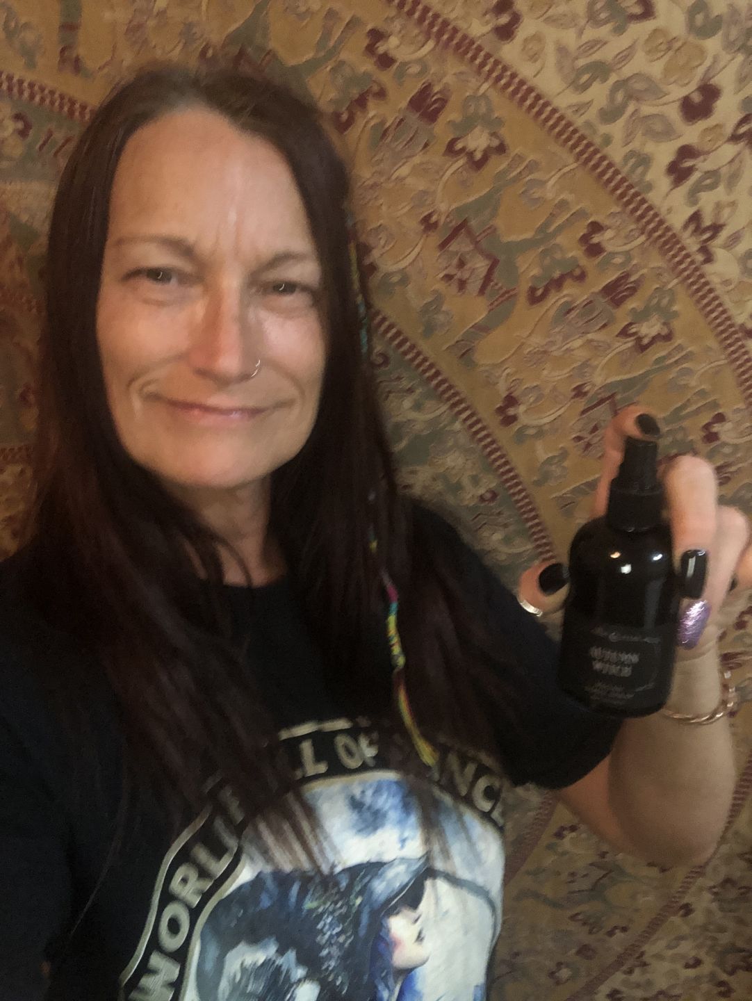 Customer photo review of Autumn Witch Body Spray
