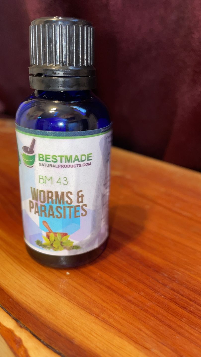 Customer photo review of Worms & Parasites Remedy BM43 30-day Parasite Cleanse