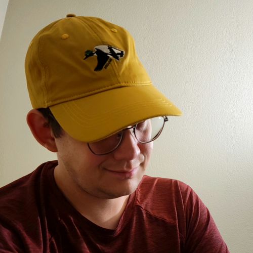 Customer photo review of Big Flying Duck Dad Hat