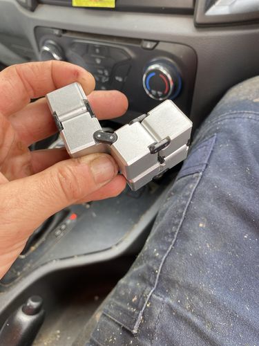 Customer photo review of Infinity Cube Fidget - 108 grams
