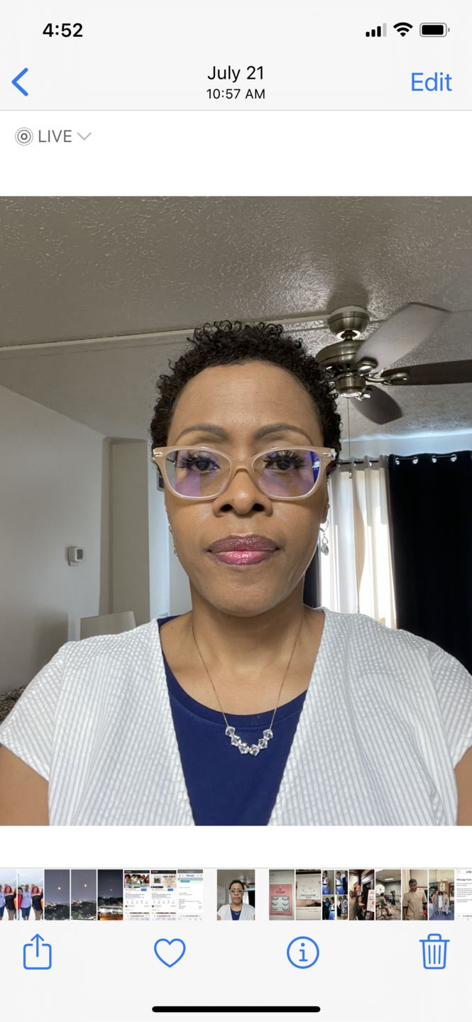 Customer photo review of DEEP MOISTURE low porosity leave-in conditioner