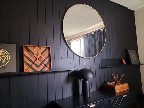 Customer photo review of FOLD Display Ledge 1200