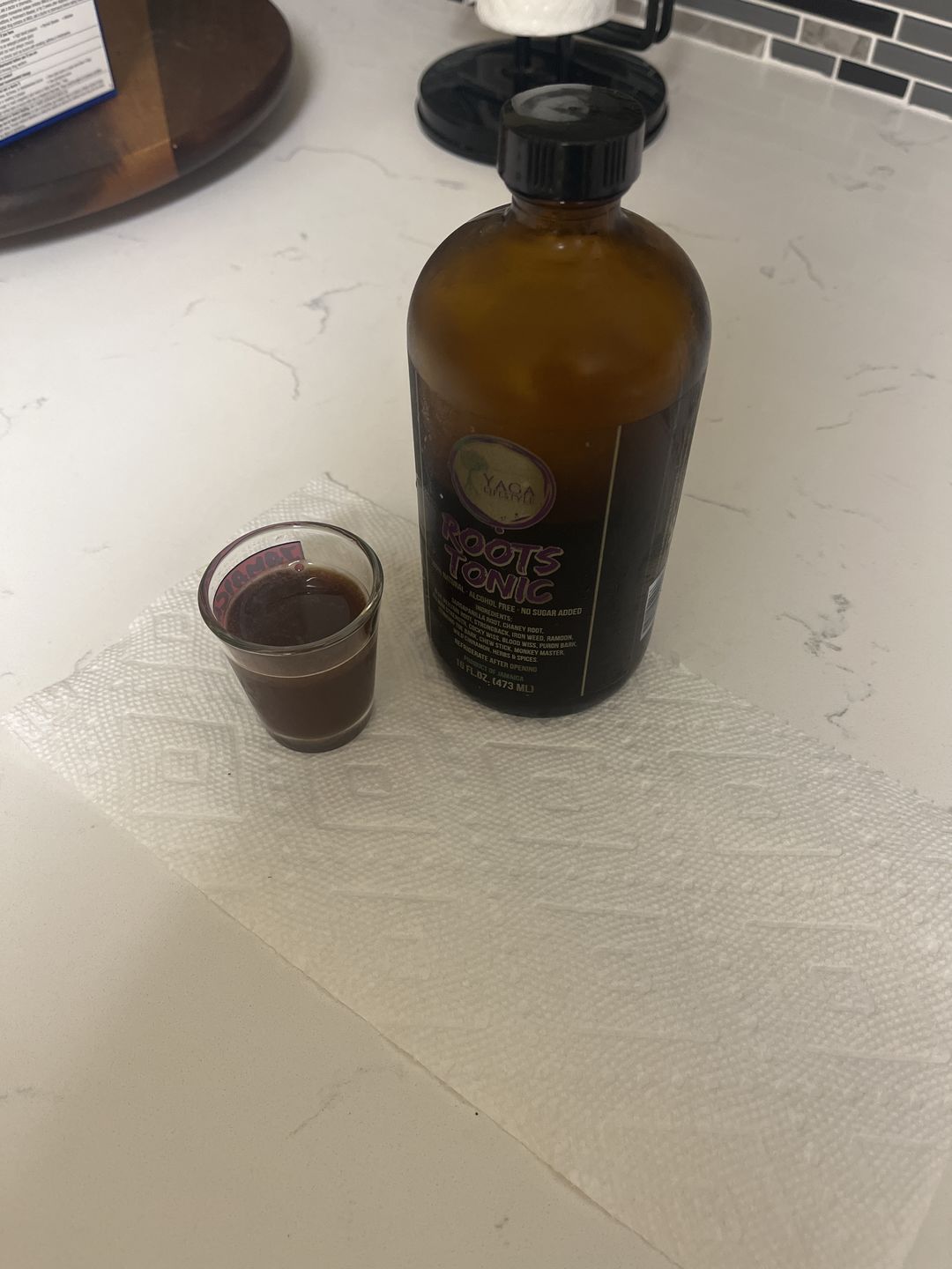 Customer photo review of Yaga Roots Tonic™