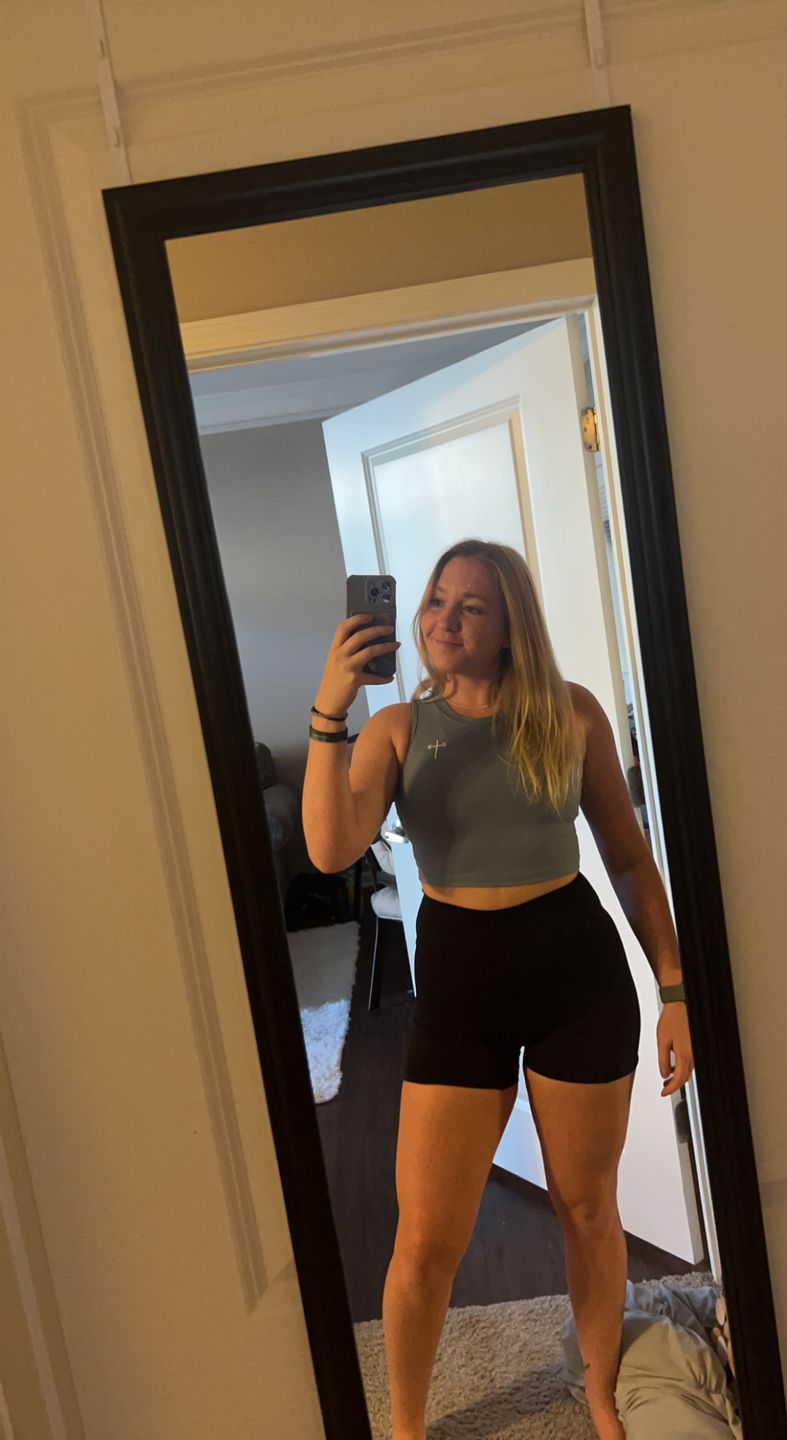 Customer photo review of Combat Top - Light Blue
