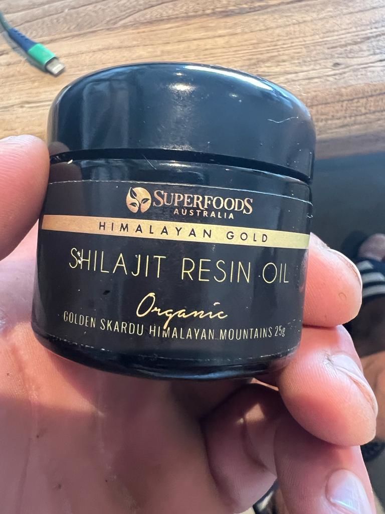 Customer photo review of Shilajit Resin Oil Himalayan Gold