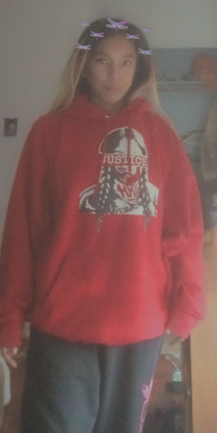 Customer photo review of JUSTICE Hoodie