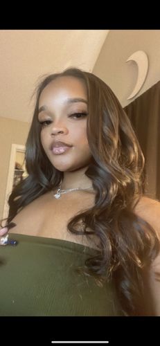 Customer photo review of Raw Tape-In Hair Extensions (1 Pack/100G)