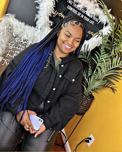 Customer photo review of Mink Little Braid Gel