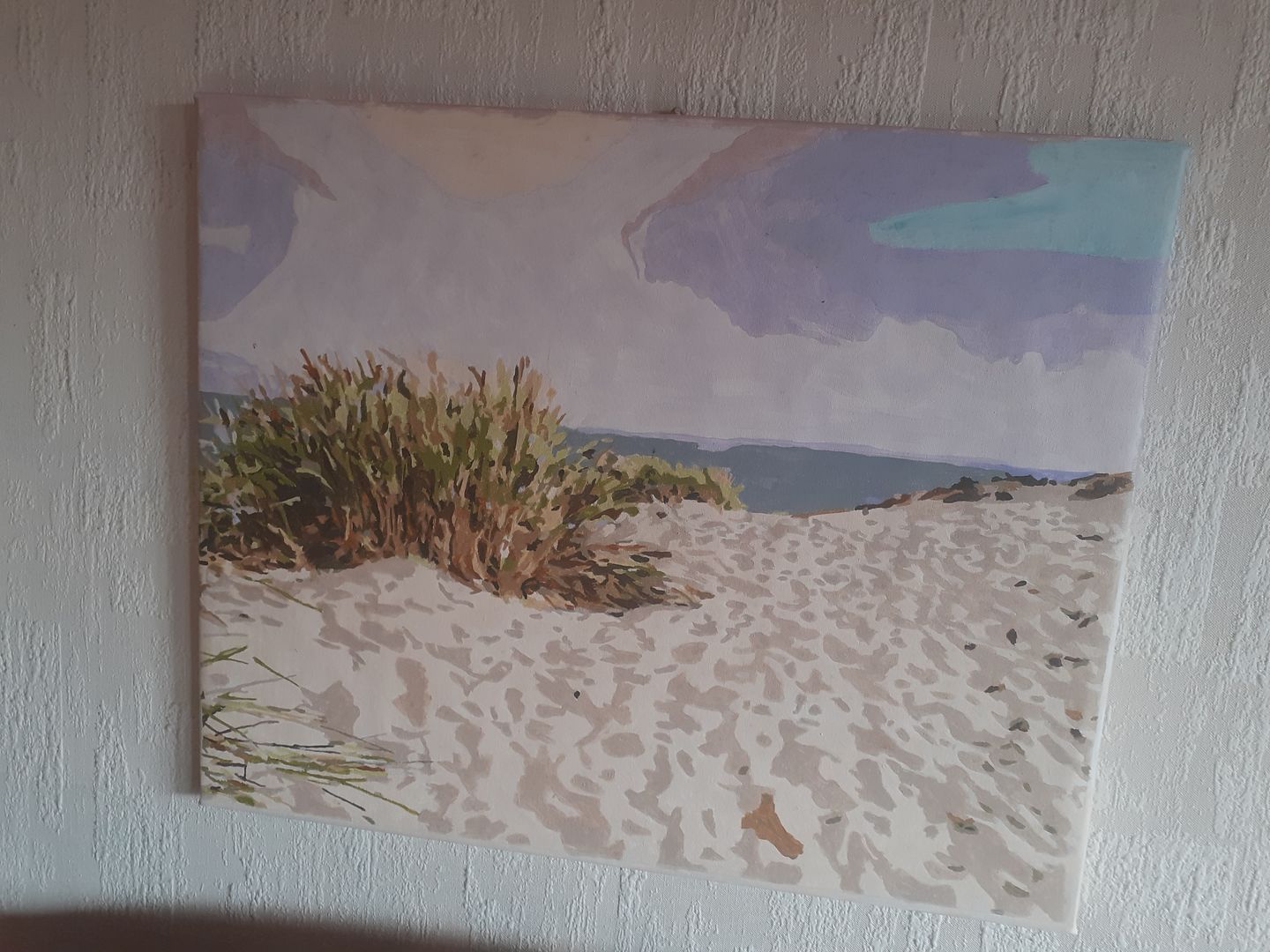 Customer photo review of Malen nach Zahlen - Dünen am Sandstrand der Ostsee