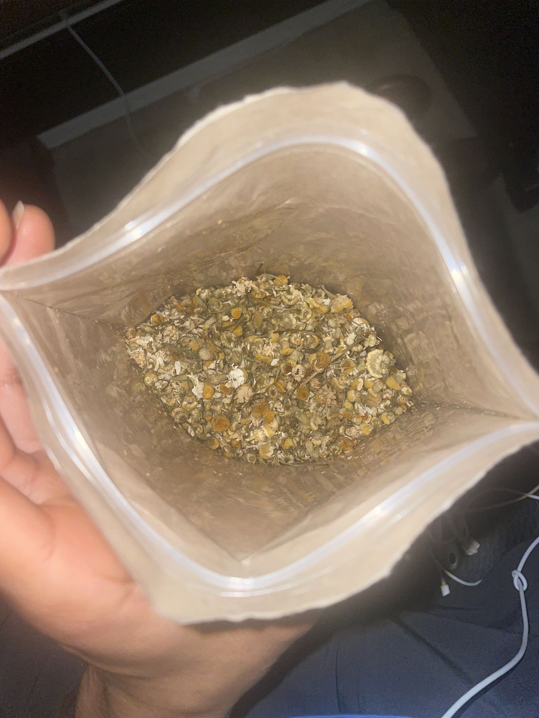 Customer photo review of Raw Chamomile