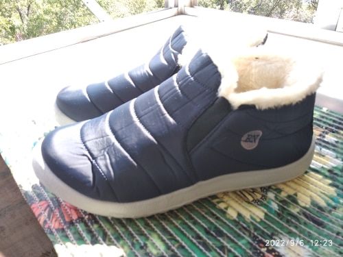 Customer photo review of MarleyShoes™ | Women's Premium Warm & Comfy Snow Boots