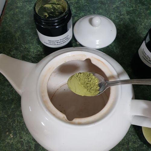 Customer photo review of Japanese Premium Grade Matcha 50g
