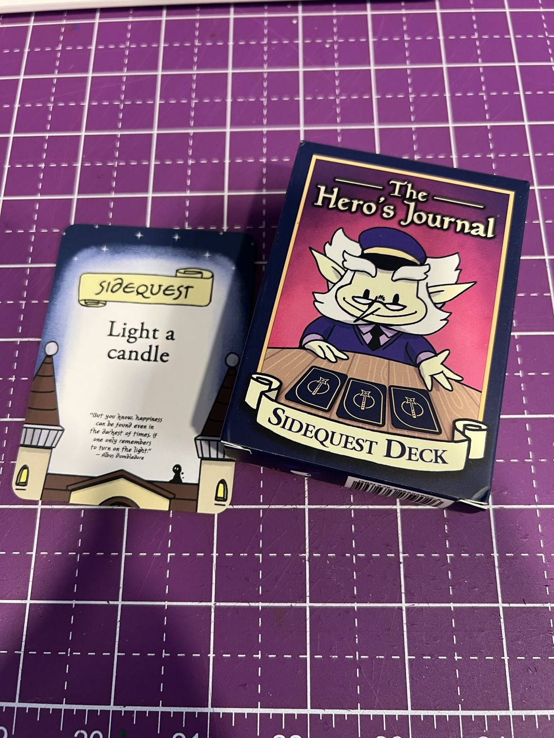 Customer photo review of Istoria Magic Academy - SideQuest Deck