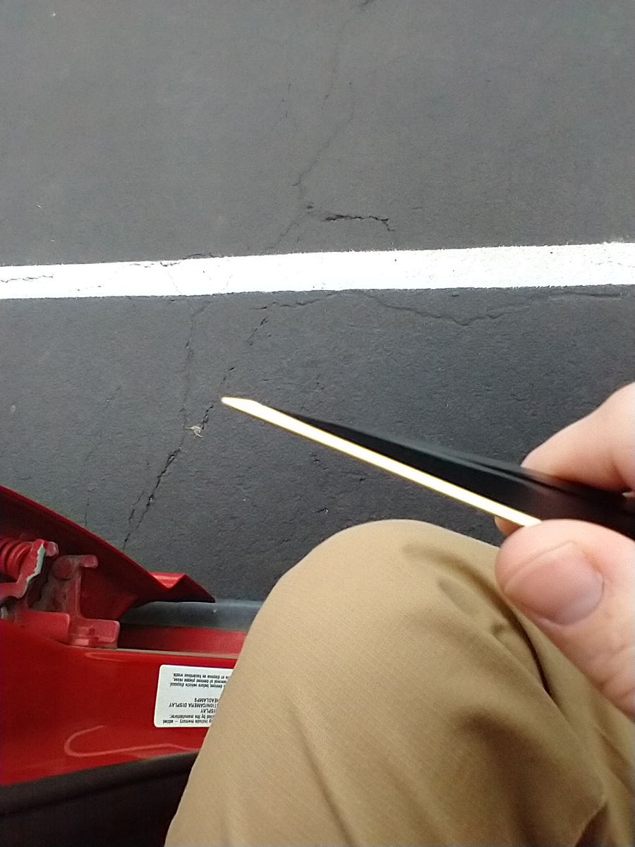 Customer photo review of Skallywag Aluminum Dagger (Not Trainer)