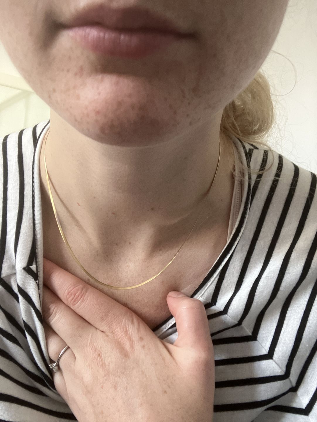 Customer photo review of Fine Essentials Necklace