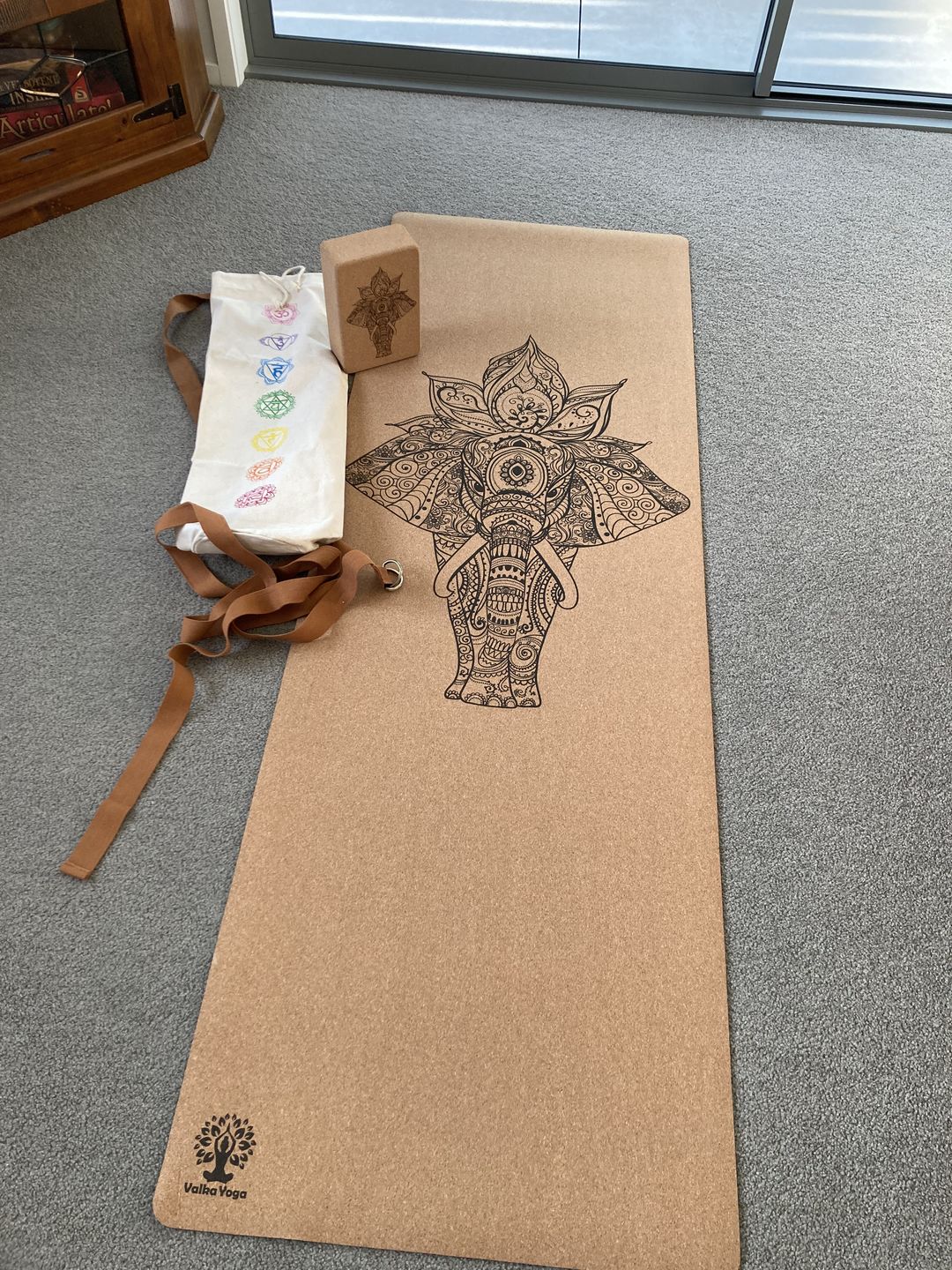Customer photo review of Elephant Yoga Mat