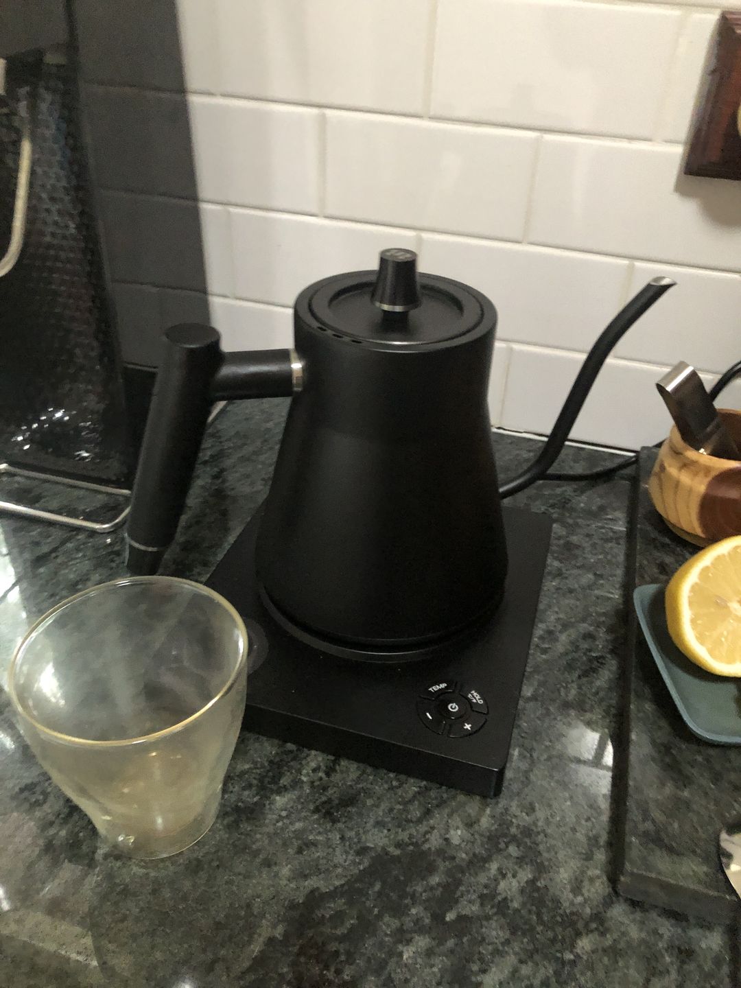 Customer photo review of The Artisan Barista - Smart Electric 1.0L Kettle