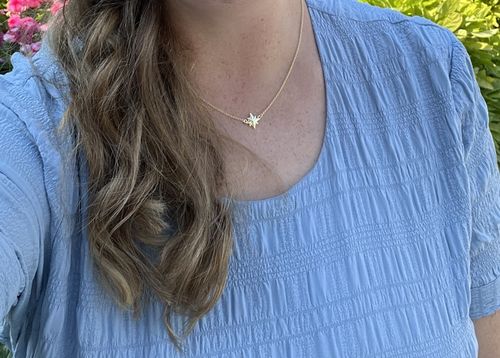 Customer photo review of Strength Necklace